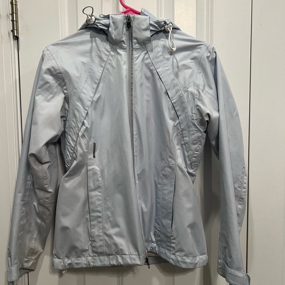 Stylish Silver Hooded Jacket